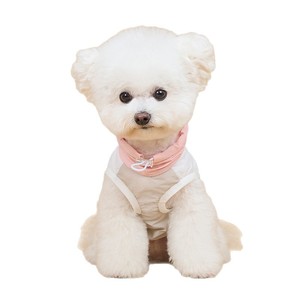 Oether Pet Sun Protection Hoodie For Small Medium <b>Dogs</b> <b>Light</b> Blue Pink Nylon Breathable Anti-shedding Cartoon Style - Product Image 1