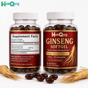 Cápsulas de Ginseng Coreano 1500mg 10% Ginsenosidos 90 Unidades 45 Porciones Sin Soya, Lácteos, Gluten ni <span class=keywords><strong>Frutos</strong></span> <span class=keywords><strong>Secos</strong></span> Suplemento - Product Image 1