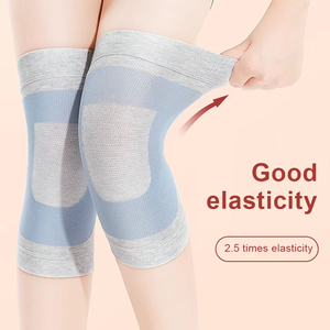 Genouillère de compression respirante pour sports de plein air, avec protection, en polyester et coton, pour la course à pied - Product Image 3