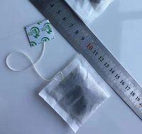 Machine de remplissage et d'emballage de papier filtre de sachet de thé de café à fonctions multiples automatique 1.5g étiquette de fil pesant l'emballage meilleur prix