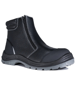 ACE Safety 4.0Kevlar Zipper Factory Summer Safety Boots Composite Toe-Cap Anti-Perforation Board Genuine Buffalo Leather Upper