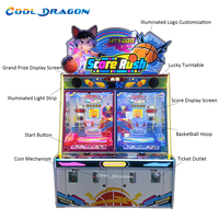 Machine de flipper professionnelle pour enfants, à jetons, pour centre de divertissement familial, jeu d'arcade robuste et durable, certifiée CE, version anglaise