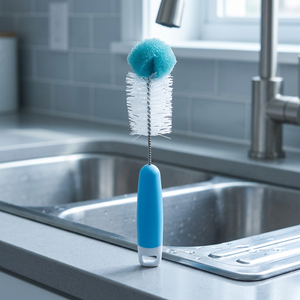 Cepillo de Limpieza para Biberones de Bebé, Reutilizable, de Material PP, Libre de BPA, Limpiador de Tetinas, Compatible con la Mayoría de los Biberones - Product Image 3