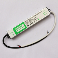 Fuente de alimentación impermeable DC 12V, 50w, 5A, salida máxima, entrada de tipo de origen, adaptador transformador para luces de piscina