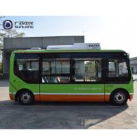 Microbús Eléctrico Automático con Volante a la Izquierda, 6 Metros de Longitud, 11-20 Asientos, 19 Plazas de Capacidad Máxima, 69 km/h, 440 km de Autonomía, Autobús CAN Inteligente