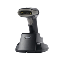 Escáner de Código de Barras Inalámbrico 2.4G+Bluetooth, Lector de Códigos de Barras Láser 2D