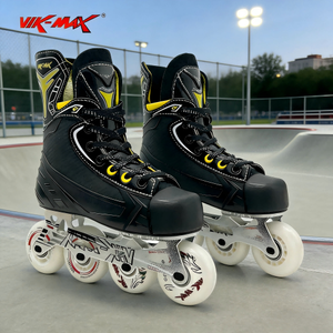 En Oferta |   Patines de Hockey en Línea Profesionales con Marco de Aleación de Aluminio de 4 Ruedas, Diseño Nuevo, Ruedas de Alta Velocidad - Product Image 1