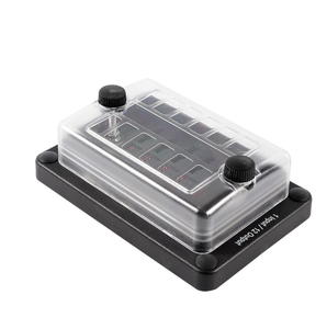 Водонепроницаемый 12-контактный блок предохранителей постоянного тока 12 В блок предохранителей для автомобильного автомобиля, грузовика, лодки, морской RV - Product Image 1