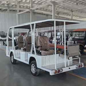 Autobús Eléctrico de Turismo, Suministro Directo de Fábrica, Vehículo Cómodo para Transporte de Turistas en Zoológicos y Atracciones Turísticas - Product Image 4