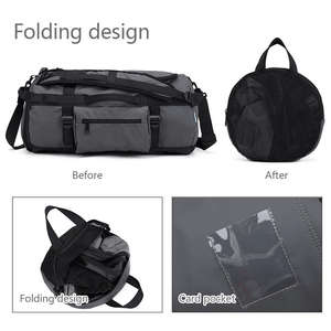 Mochila de Viaje de Nailon Portátil Unisex Personalizada, Bolsa Deportiva Multifuncional con Separación para Seco y Húmedo para Gimnasio y Uso Profesional - Product Image 4