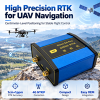 Penerima GNSS RTK Presisi Tinggi Kompak Modul 4G NTRIP CORS untuk Kendaraan Industri Pertanian Cerdas