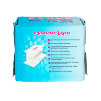 Vente en gros de produits d'hygiène personnelle personnalisés pour femmes Fonction du fabricant Serviettes hygiéniques