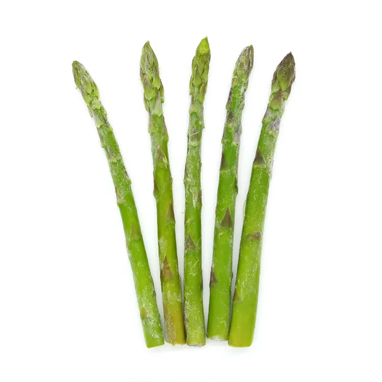 Spargel Speere Esparragos Espargos Gefrorenes Gemüse IQF Gefrorener grüner Spargel Samen ein Grade Groß verpackung Spargel Preis