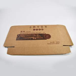 Cajas de embalaje de papel kraft de buena calidad, embalaje negro de hamburguesa, caja de almacenamiento de comida personalizada para llevar - Product Image 6