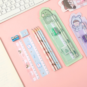 Dasheng Tùy Chỉnh Văn Phòng Phẩm Thiết Lập Bút Chì <span class=keywords><strong>Eraser</strong></span> Thước Mài Cho Sinh Viên Trường Phần Thưởng Quà Tặng Văn Phòng Phẩm Thiết Lập - Product Image 6