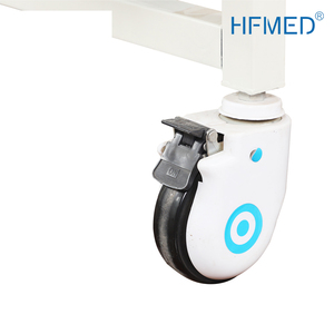 Tablero de cabeza de ABS de alto rendimiento, cama Manual de dos manivelas, cama médica manual para <span class=keywords><strong>hospitales</strong></span>, centro de salud, salas de <span class=keywords><strong>maternidad</strong></span> - Product Image 6