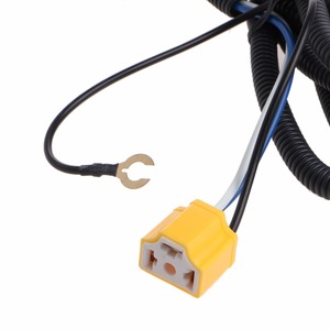 Lampu Depan Auto 2 H4, Bola Lampu Keramik Colokan Soket H4 Kit Harness Relai - Product Image 5