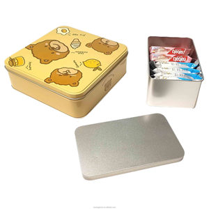 Boîte en métal personnalisée avec fenêtre pour emballage de thé, nourriture pour animaux (chiens, chats), jouets, biscuits, cartes à jouer, en forme de voiture, décorative, format personnalisé - Product Image 1