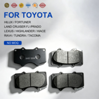 Plaquettes de frein hydrauliques Up Auto 04465-Yzze1 pour Toyota Hilux Land Cruiser Prado 2Kd 1Gr 2Tr