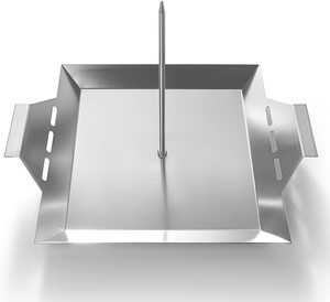 Brochettes verticales en acier inoxydable de 10 pouces pour tacos al pastor, shawarma, barbecue au charbon de bambou, accessoire de cuisson amovible, qualité alimentaire - Product Image 2