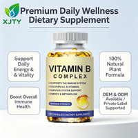 Capsules de Vitamine B Complexe en Gélules Molles pour Adultes - Soutien Immunitaire, Humeur et Énergie Saines, 60 Comprimés, Complément Alimentaire