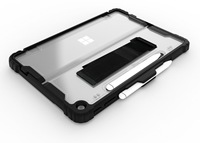 Étui de protection en cuir pour tablette Microsoft Surface Pro 12 pouces, résistant aux chocs, avec poignée amovible et bandoulière