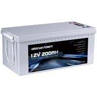 Cellules de batterie Lifepo4 OEM 12v 24v 36v 48v 96v 50ah 100ah 150ah 200ah 320ah 400ah Pack de batterie de stockage solaire Lifepo4
