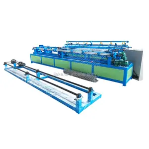 Máquina de tejido de cerca de enlace de cadena automático, máquina de fabricación de malla de valla