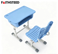Plateau de table en plastique moderne et populaire, réglable en hauteur, pour salles de classe, universités, étudiants, bureaux scolaires - Prix