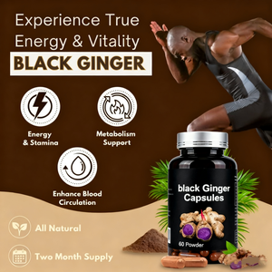 Complément alimentaire à marque privée, capsules d'extrait de <span class=keywords><strong>gingembre</strong></span> noir pour hommes - Product Image 3