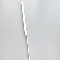 Produit en plastique extrudé personnalisé conduit de câbles UPVC blanc mini goulotte en PVC