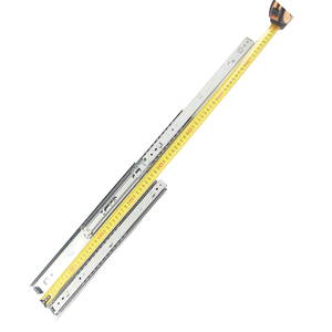 Caja de herramientas con rodamiento de bolas para armario de metal, cajón deslizante de bayoneta con gancho, caja de herramientas, rieles deslizantes - Product Image 5