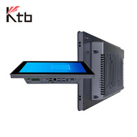 Ordenador Industrial Táctil Capacitivo Plano Sin Ventilador KTB de 12 a 19 Pulgadas IP65, Panel Integrado para Montaje en Pared o Escritorio, Panel PC Industrial