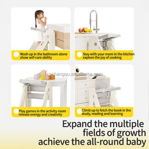 VSUCH-<span class=keywords><strong>Tour</strong></span> d'apprentissage pliable en plastique pour enfants, <span class=keywords><strong>tour</strong></span> d'apprentissage Montessori de luxe pour enfants - Product Image 3