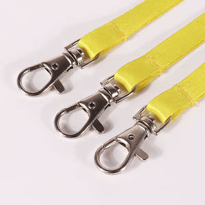 Özel logolu kordon siyah renkli 1cm geniş ısı transferi baskı logosu boyun askısı anahtarlık kordon - Product Image 4