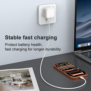 Chargeur mural USB-C 40W PD, prise pliable UK/EU/US, adaptateur d'alimentation à charge ultra rapide pour 16/15/14/13 Pro Max - Product Image 5