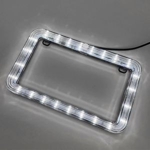 Led <b>Frame</b> Colourful Lighted Licence Plate Holder for Usa Cars - Product Image 2