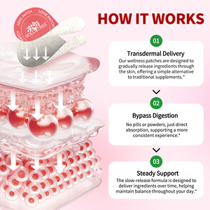 Solotree Hỗ trợ cân bằng hormone lưu thông máu khỏe mạnh phụ nữ tăng cường ham muốn tình yêu bản vá lỗi transdermal - Product Image 5