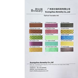 Encre flexographique argentée à verte anti-contrefaçon F3 à effet optique variable pour encre 100ML/Bouteille - Product Image 2