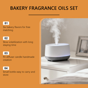 <b>Christmas</b> Aromatherapy Bakery Fragrance <b>Oil</b> Set with Lavender Scent 60ml 6 Bottles Natural Plant <b>Oil</b> for Home Air Freshener - Product Image 6