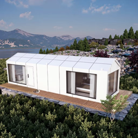 Volfreda Malaisie Outdoor Hotel's Mobile V9 E9 Glass Pod 3-4 Bedroom 40ft NTong Container House Furniture Space Capsule Style