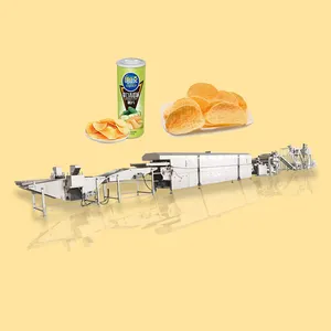 Ligne de production entièrement automatique de chips de patate douce Pringles TCA machines pour la fabrication de frites
