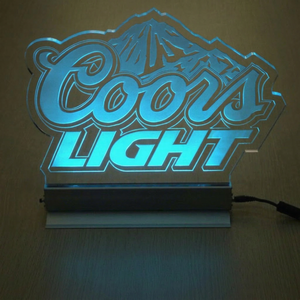Wholesale Promotional Acrylic LED <b>Lighted</b> <b>Sign</b> Custom Logo Illuminated <b>Sign</b> for Brand Promotion and Events - Product Image 1