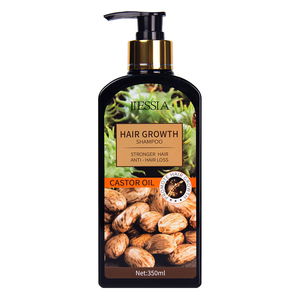 Mayorista Colágeno Natural Puro Anti Pérdida Cuidado del Cabello Reparación Daños Orgánico Argan Tratamiento Queratina Crecimiento Aceite de Ricino Champú PARA EL Cabello - Product Image 2