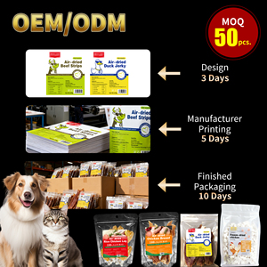 Friandises pour chats en bâtonnets de herbe lyophilisée pour le nettoyage des dents et <span class=keywords><strong>la</strong></span> mastication, avec emballage personnalisable - Product Image 5