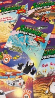 2 Cajas por Set, Libro de Historietas de Aventuras Científicas, Libro de Manga para Niños de 6 a 12 Años