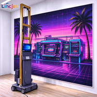 Imprimante murale UV LINCJET LC-A2 pour tissu et toile, machine d'impression murale numérique mobile pour l'art et le textile