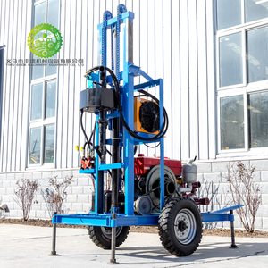 Customized Mini Rotary Water Well <b>Drilling</b> Rig 22HP 25HP 35HP Petrol/Diesel 150M Mini Borehole CE Certified Powerful <b>Pump</b> Core - Product Image 4
