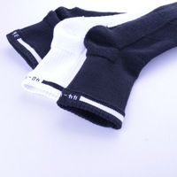 Chaussettes de sport unisexe pour jeunes, à semelle en tissu éponge, avec soutien de la voûte plantaire, amorties, anti-humidité, épaisses, plusieurs tailles disponibles