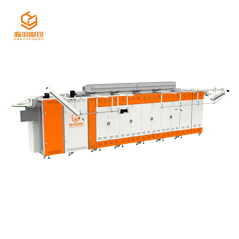 Hanyu PLC controllo macchina macchina per stirare i vestiti automatica industriale per vestiti vestiti a secco